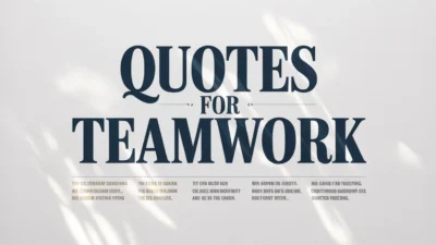 Quotes for Teamwork
