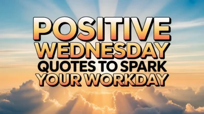 Positive Wednesday Quotes to Spark Your Workday