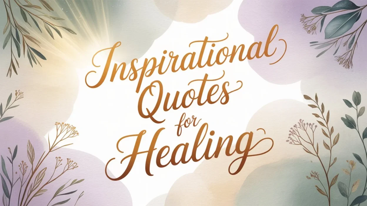 Inspirational Quotes for Healing