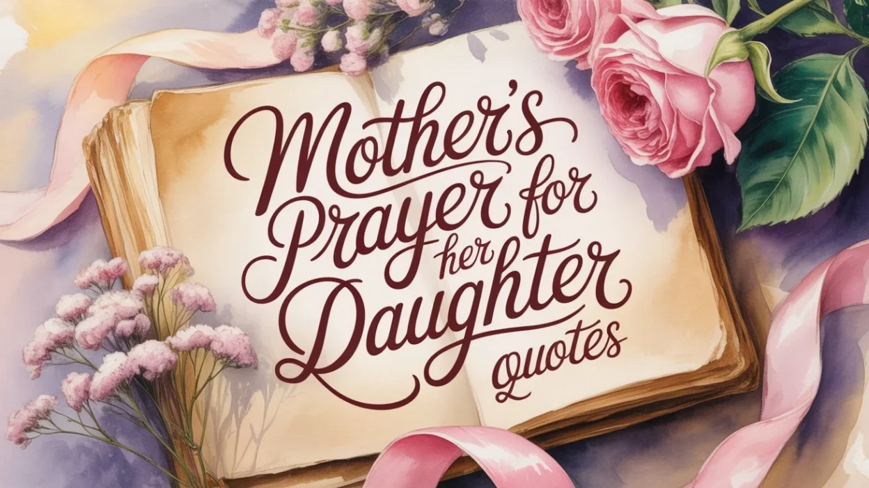Mother’s Prayer for Her Daughter Quotes