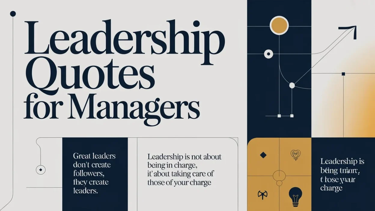 Leadership Quotes for Managers