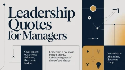 Leadership Quotes for Managers