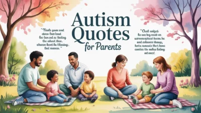 Autism Quotes for Parents