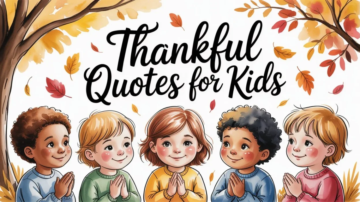 Thankful Quotes for Kids