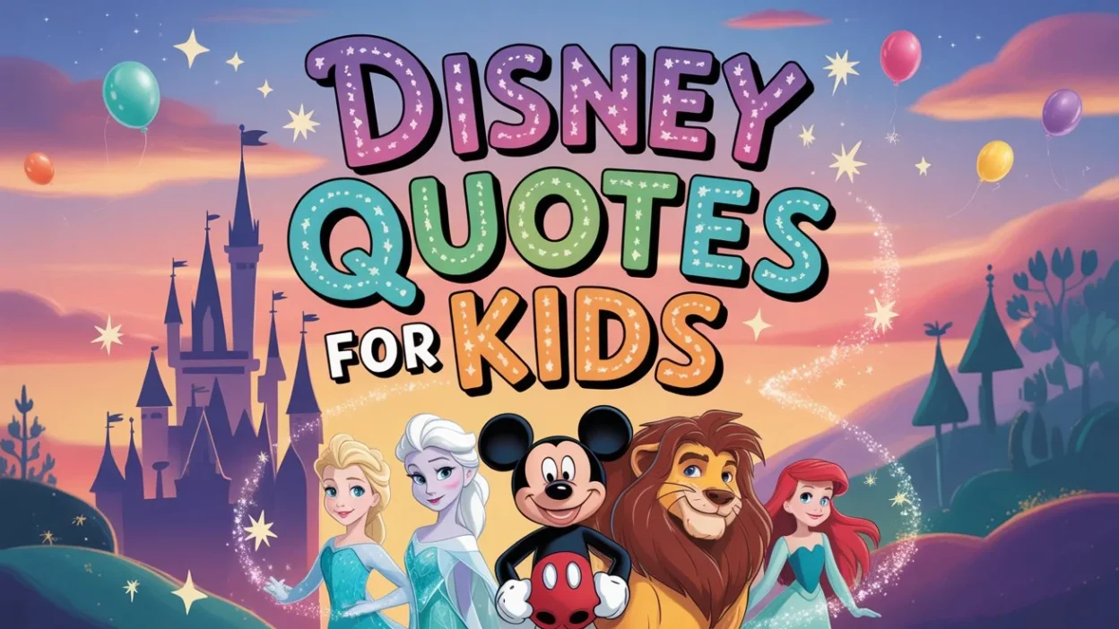 Disney Quotes for Kids