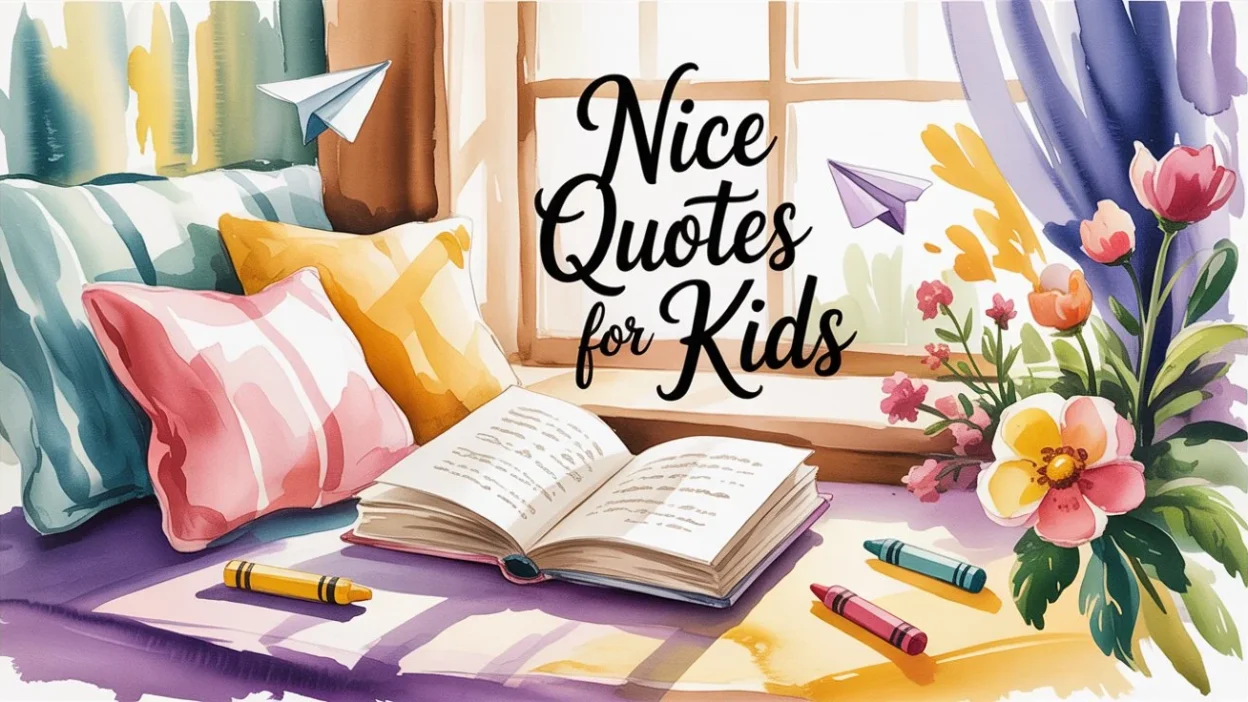 Nice Quotes for Kids