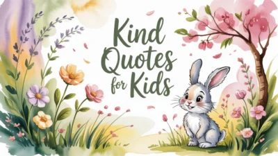 Kind Quotes for Kids