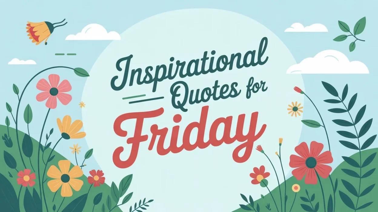 Inspirational Quotes For Friday