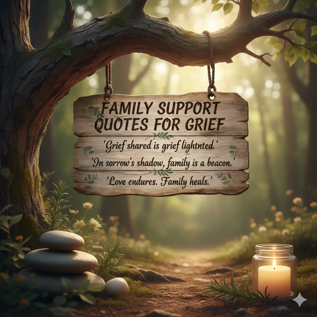 Family Support Quotes for Grief