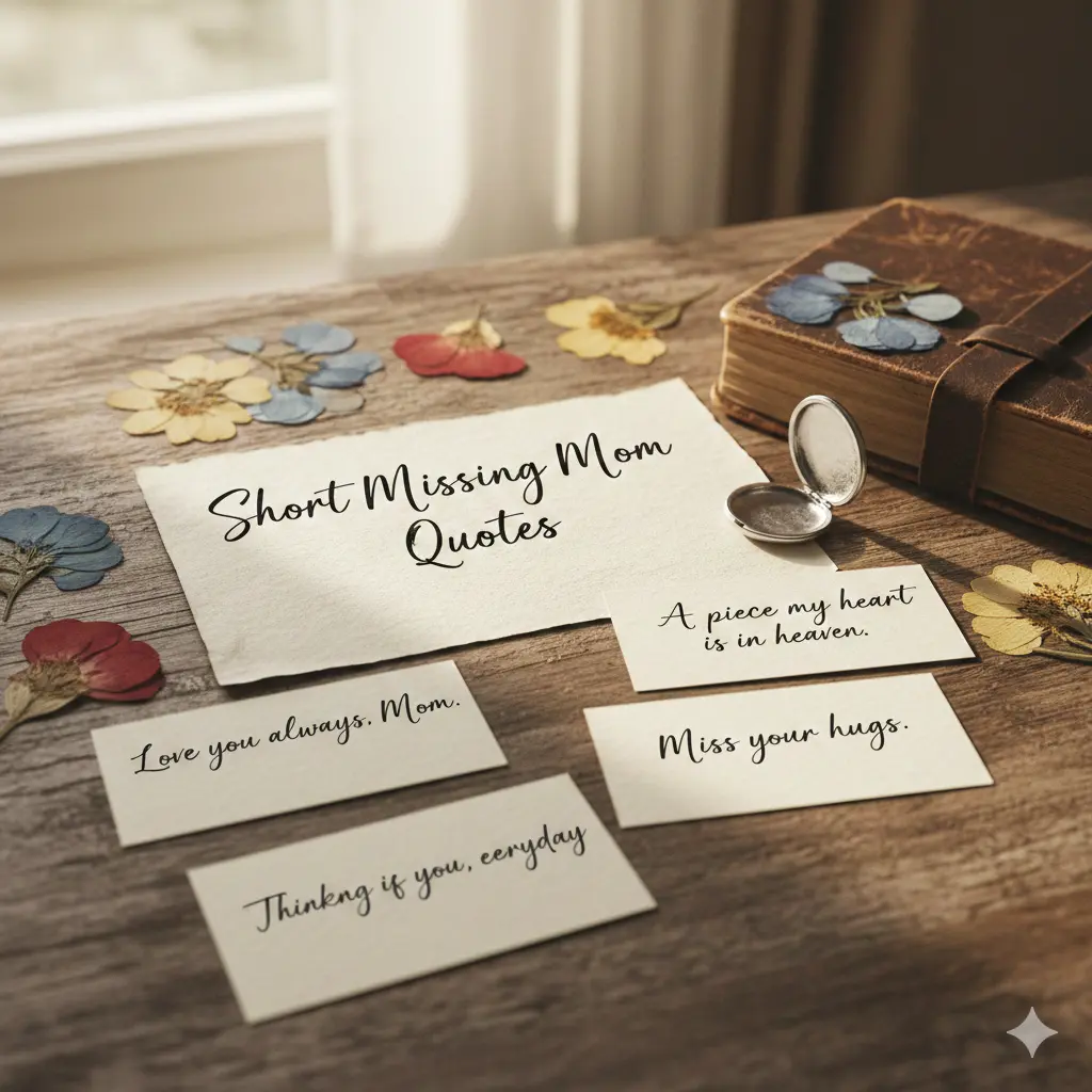 Short Missing Mom Quotes