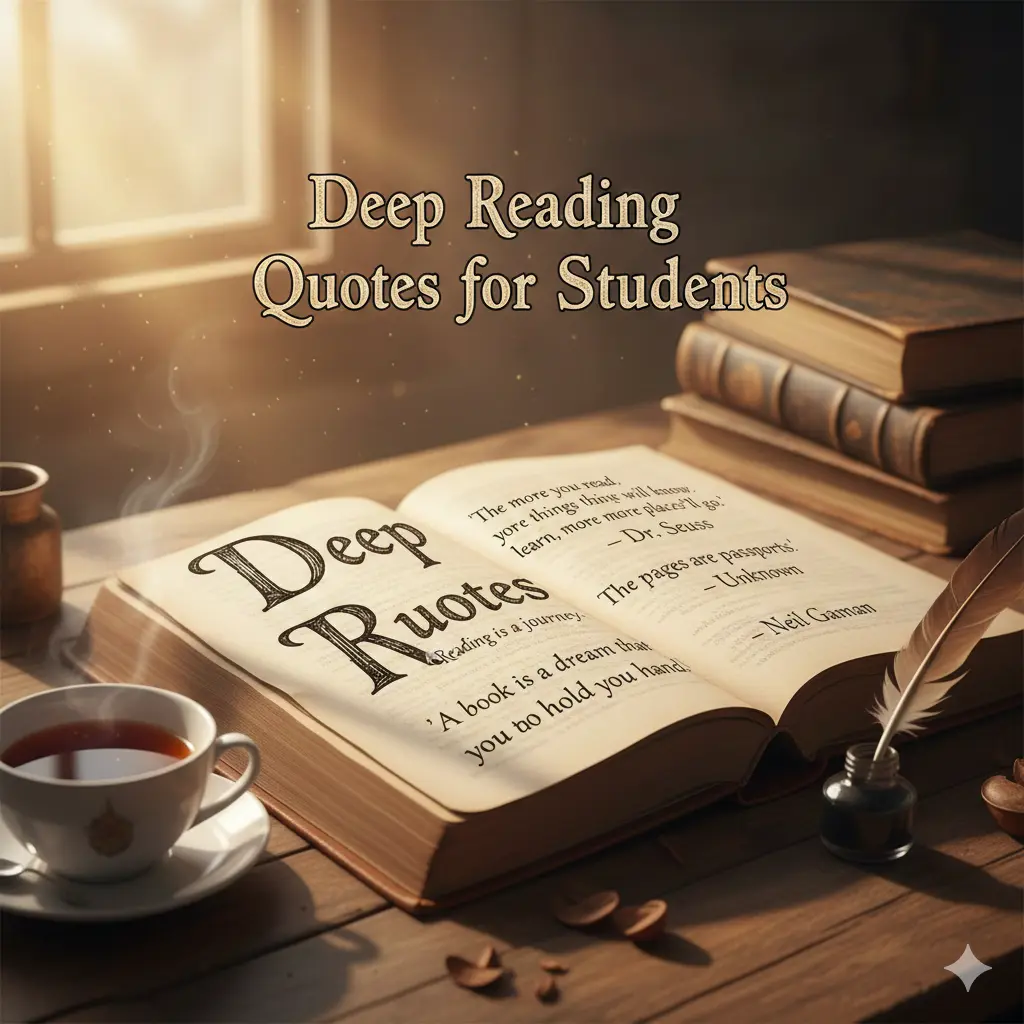 Deep Reading Quotes for Students