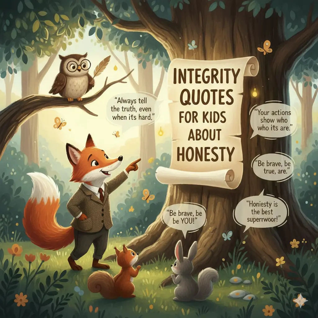Integrity Quotes for Kids About Honesty