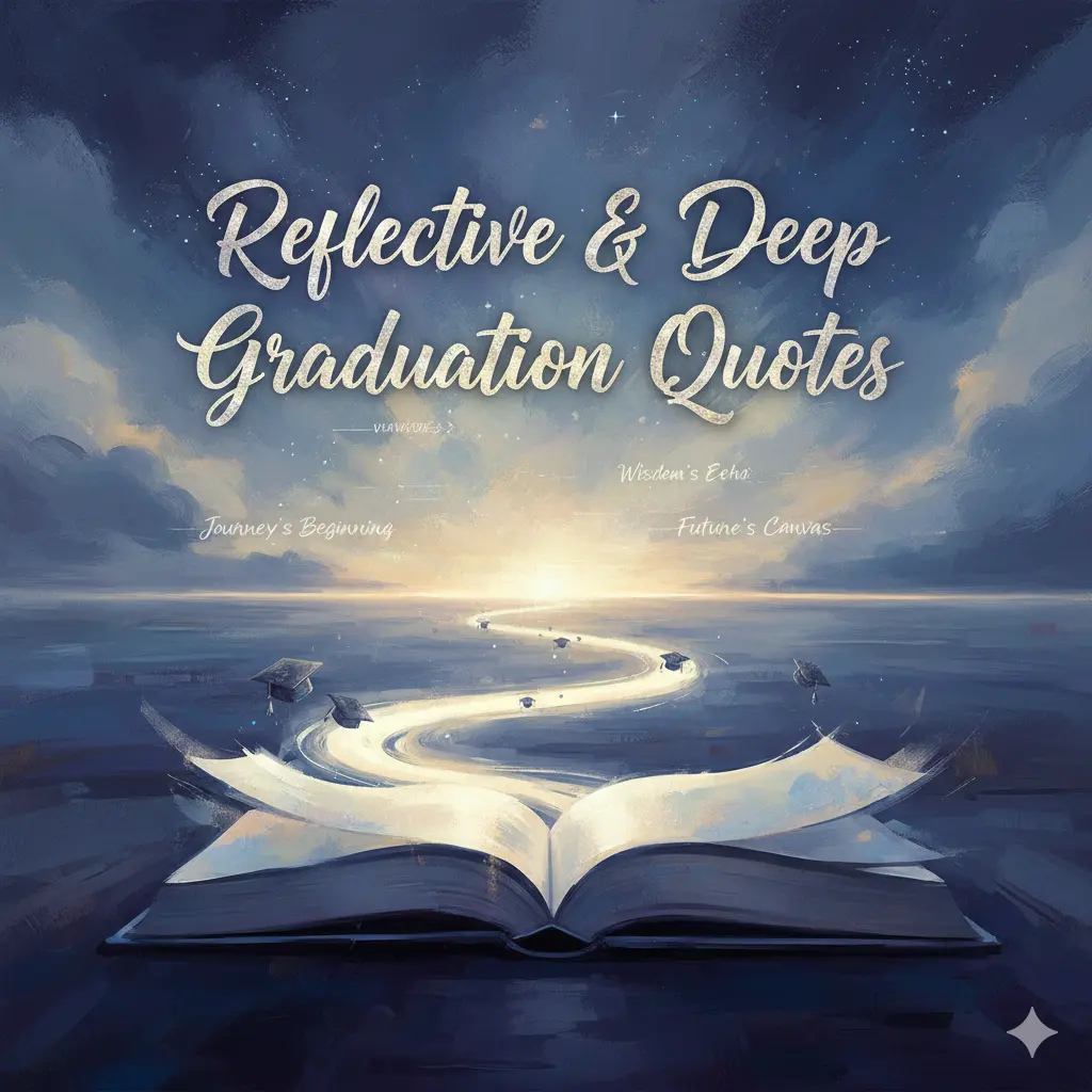 Reflective & Deep Graduation Quotes