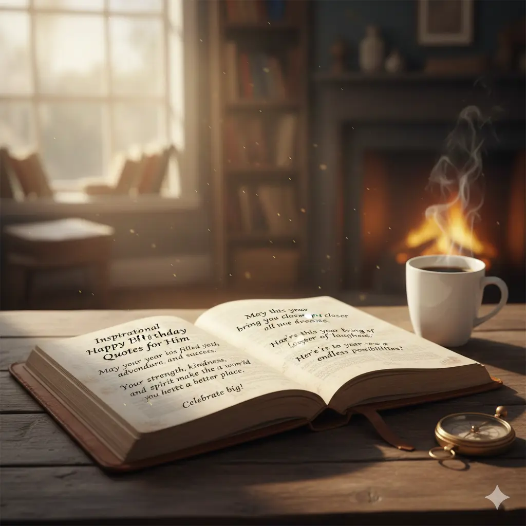 Inspirational Happy Birthday Quotes for Him