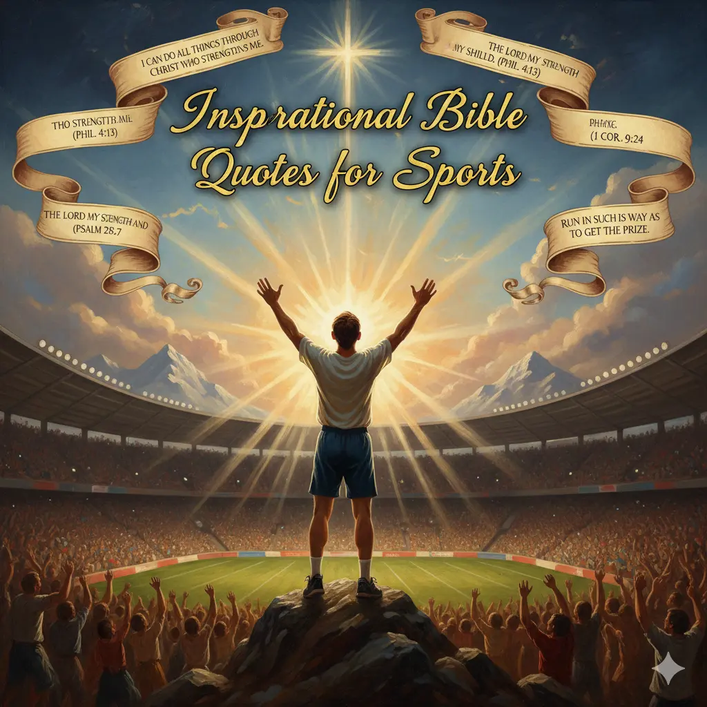  Inspirational Bible Quotes for Sports 