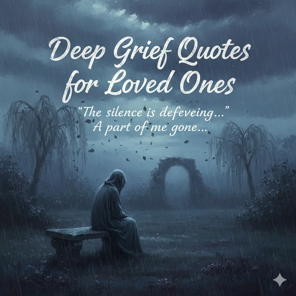 Deep Grief Quotes for Loved Ones 