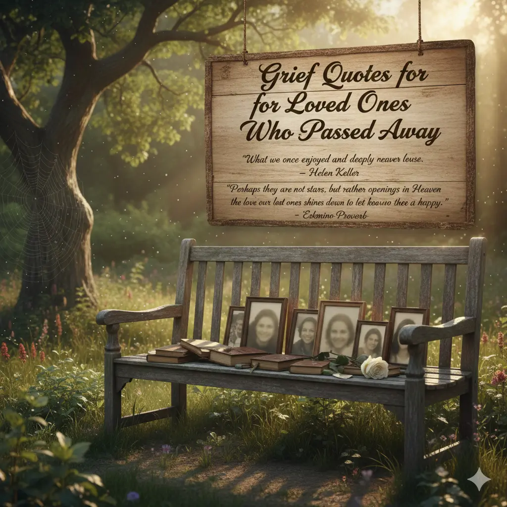 Grief Quotes for Loved Ones Who Passed Away