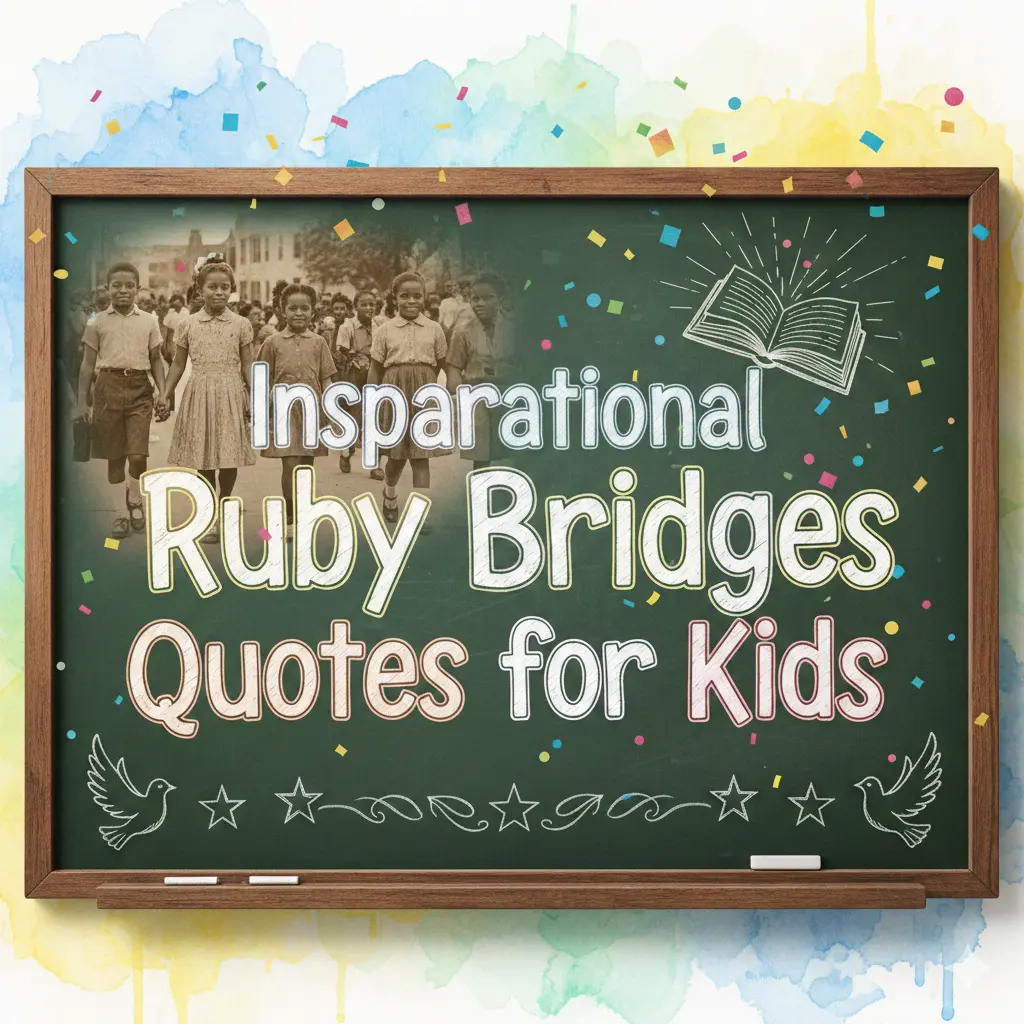 Inspirational Ruby Bridges Quotes for Kids