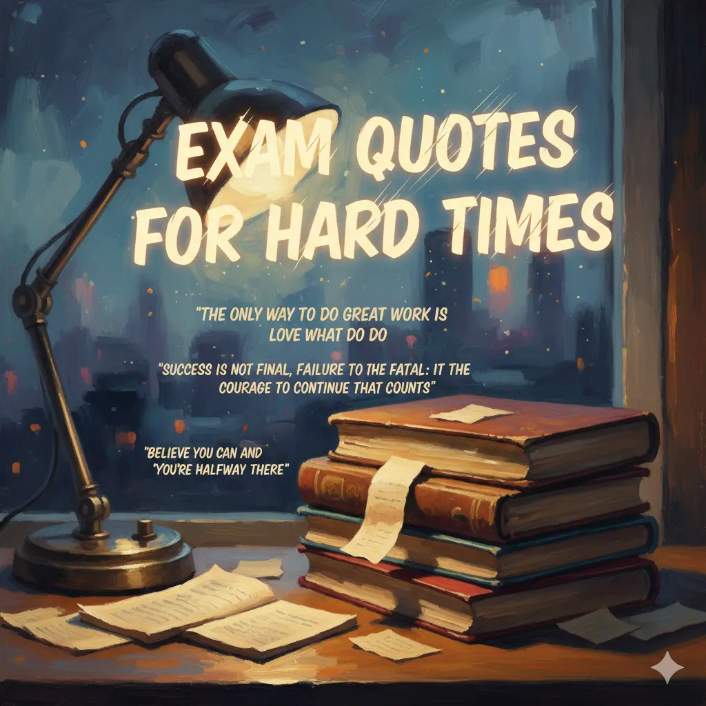 Exam Quotes for Hard Times 