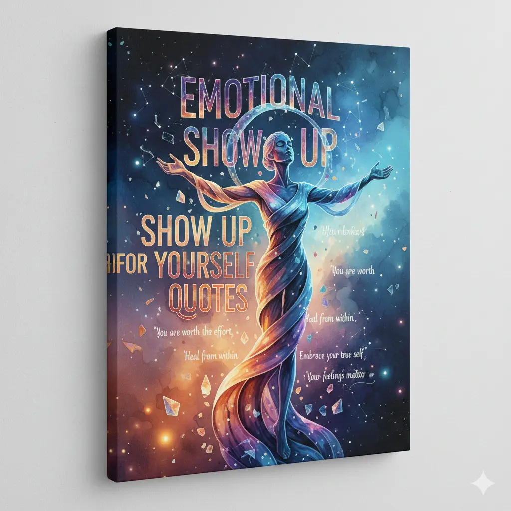 Emotional Show Up for Yourself Quotes
