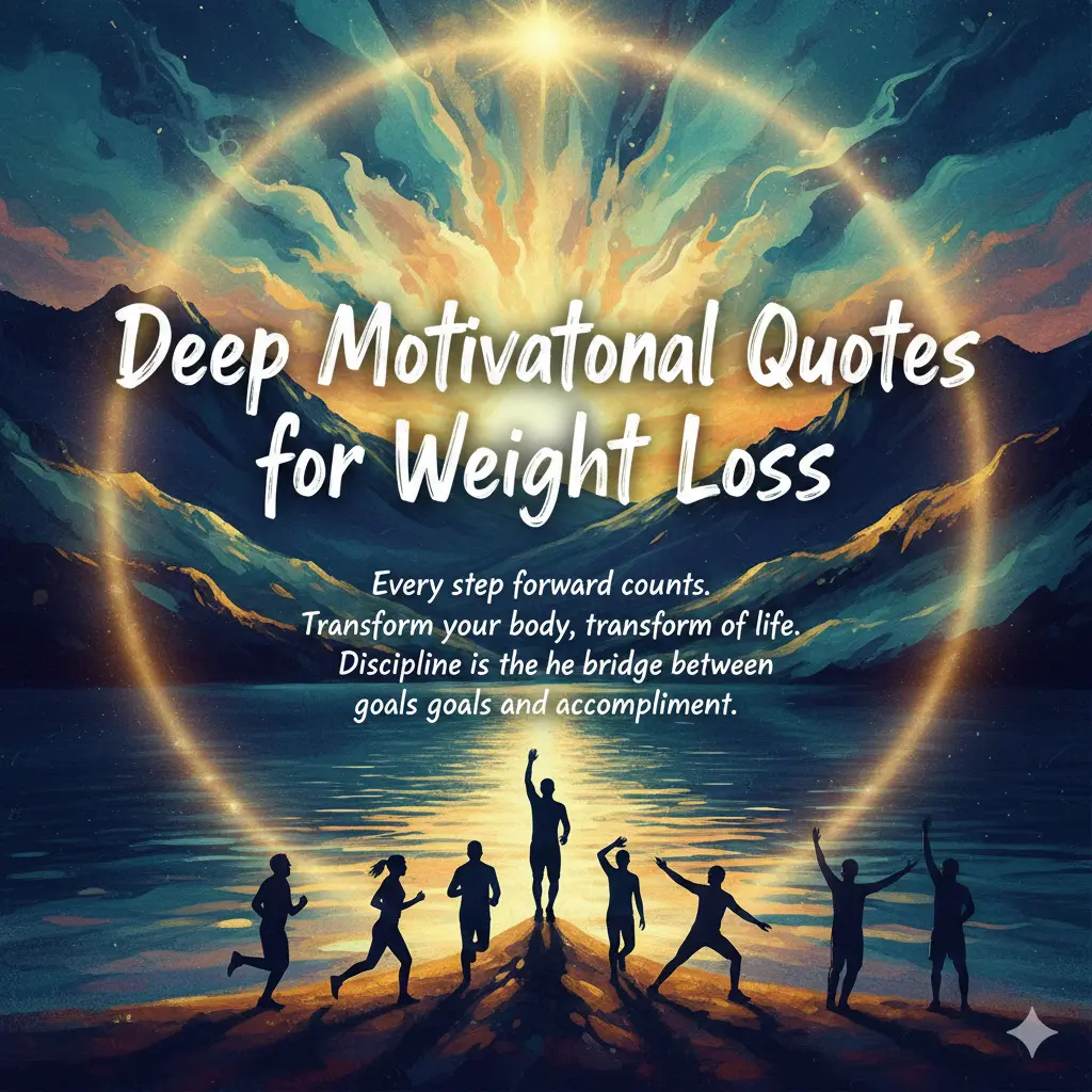 Deep Motivational Quotes for Weight Loss