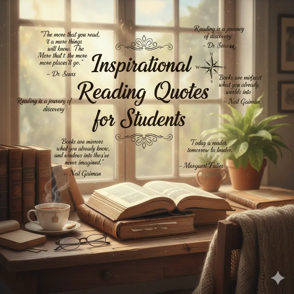 Inspirational Reading Quotes for Students 