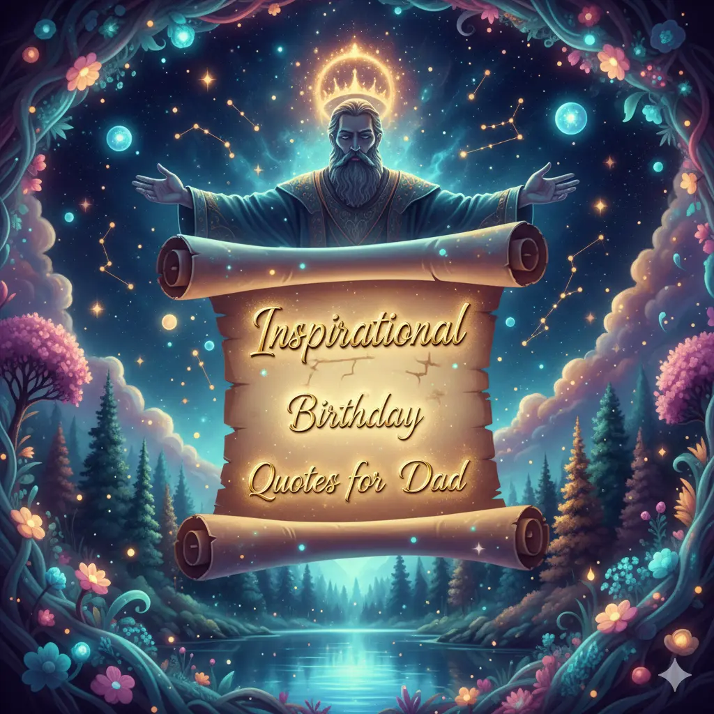 Inspirational Birthday Quotes for Dad