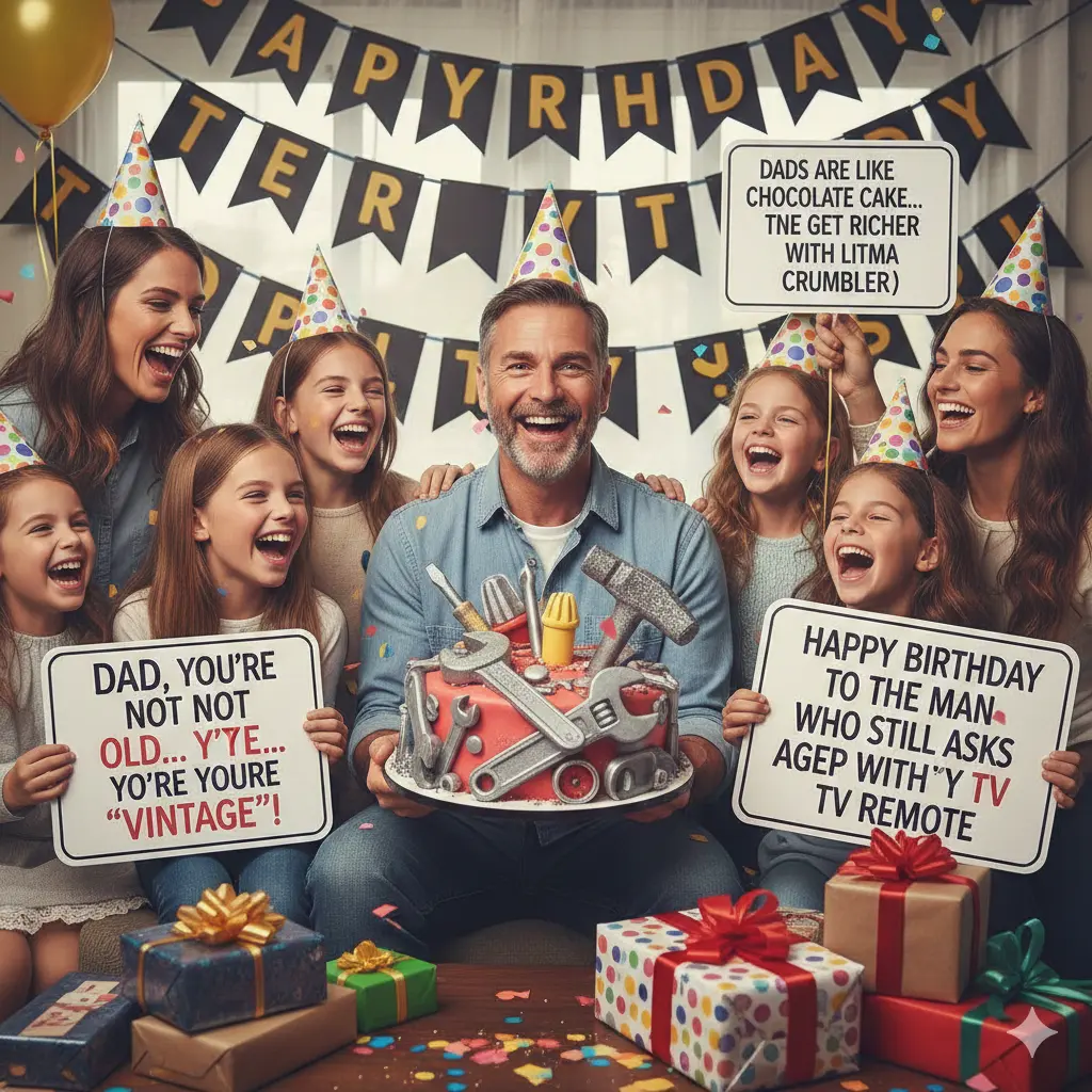 Funny Birthday Quotes for Dad