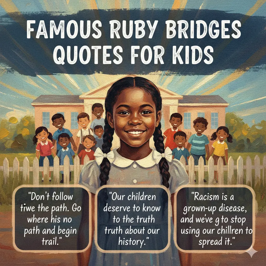 Famous Ruby Bridges Quotes for Kids 