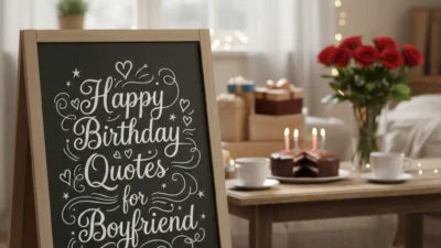 Happy Birthday Quotes for Boyfriend