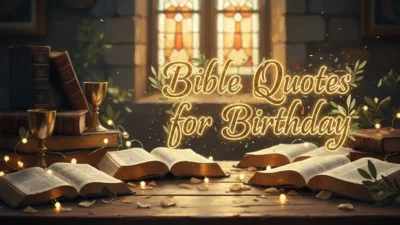 Bible Quotes for Birthday