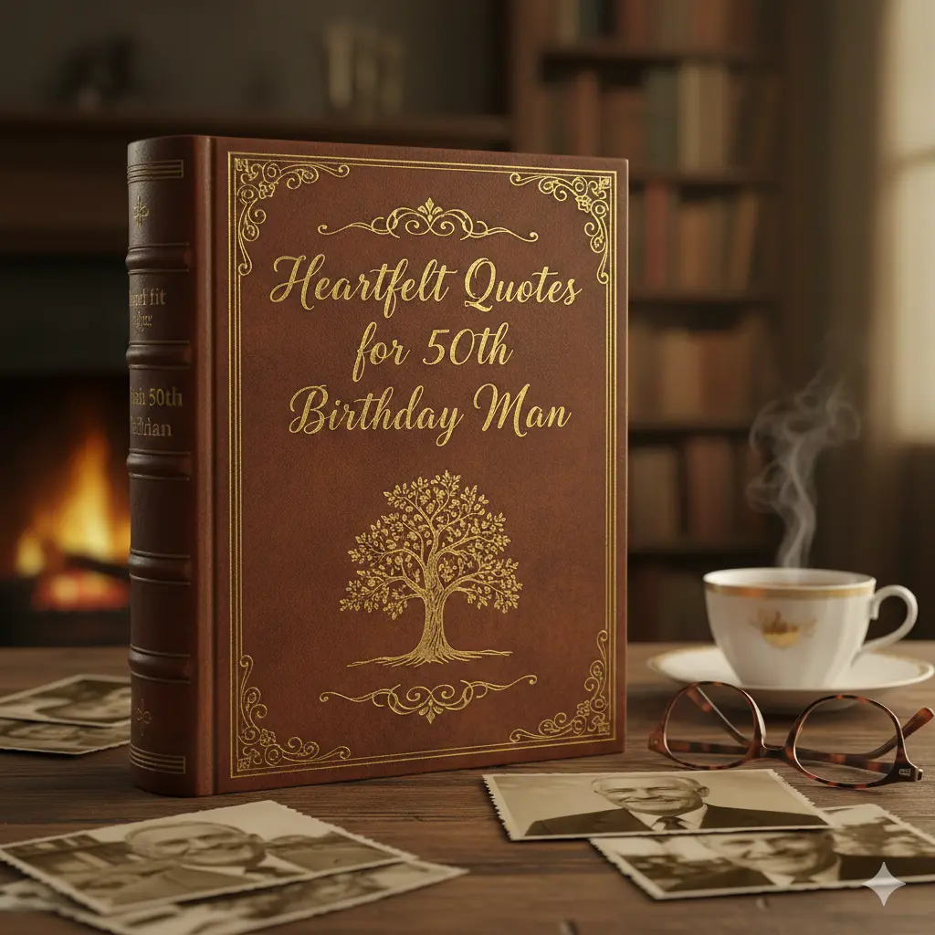 Heartfelt Quotes for 50th Birthday Man
