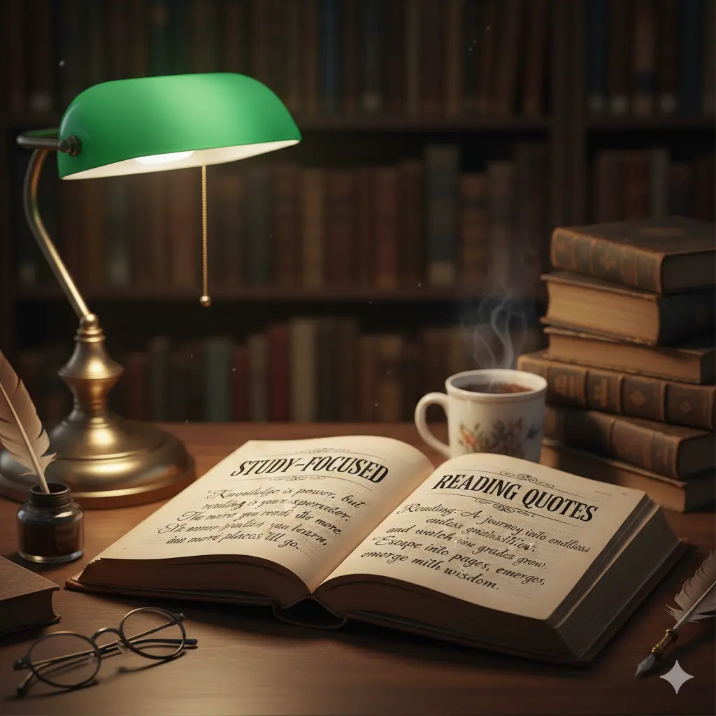 Study-Focused Reading Quotes for Students 