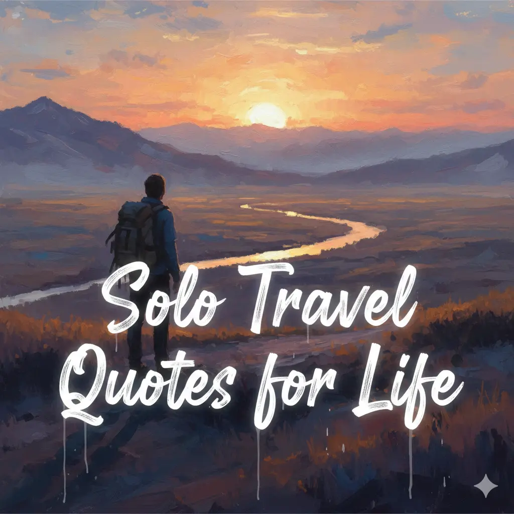 Solo Travel Quotes for Life