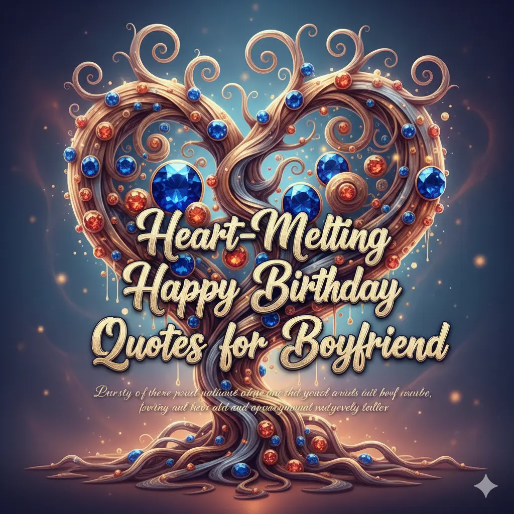Heart-Melting Happy Birthday Quotes for Boyfriend