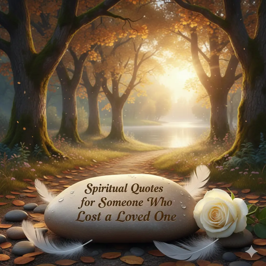 Spiritual Quotes for Someone Who Lost a Loved One 