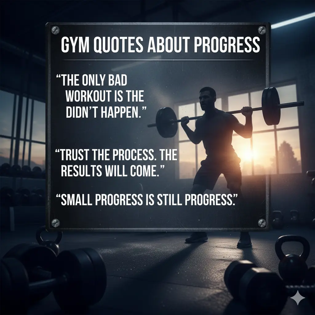 Gym Quotes About Progress