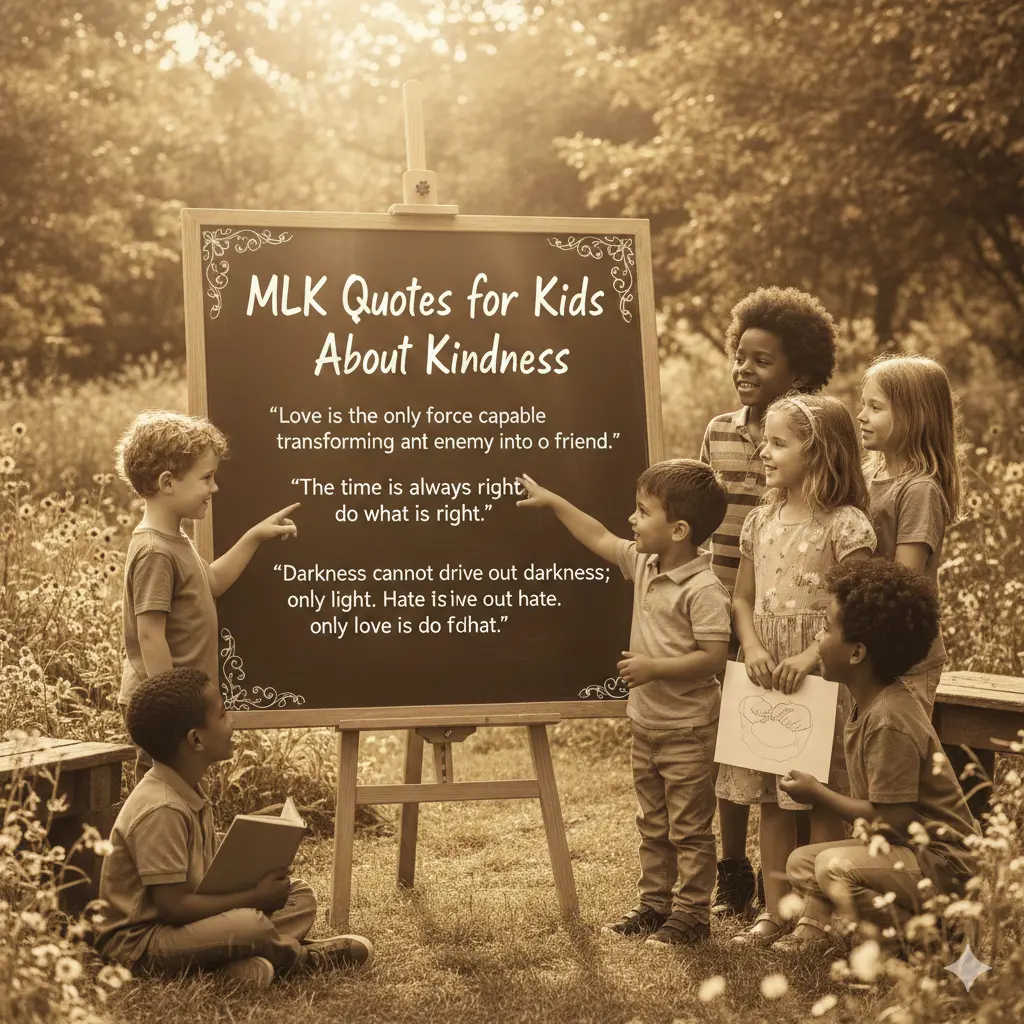 MLK Quotes for Kids About Kindness 