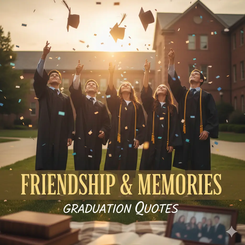 Friendship & Memories Graduation Quotes