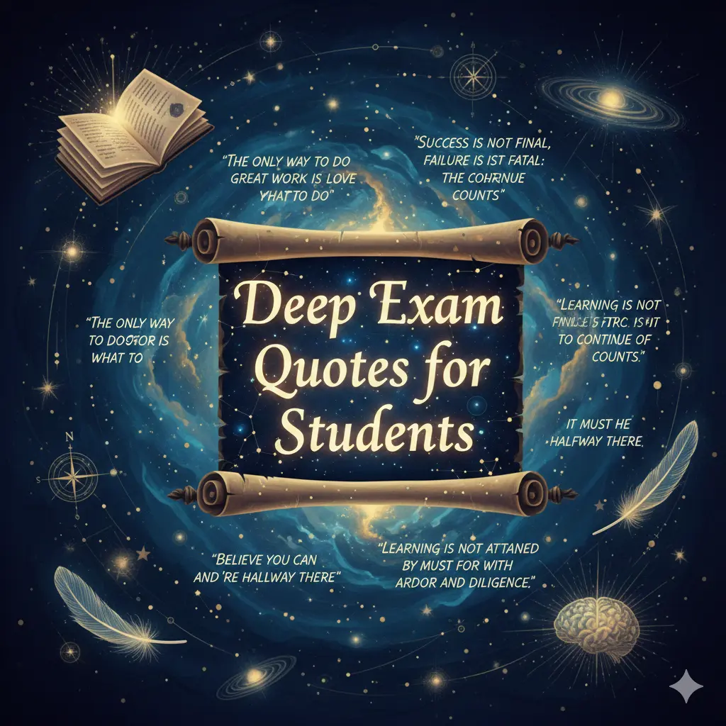 Deep Exam Quotes for Students