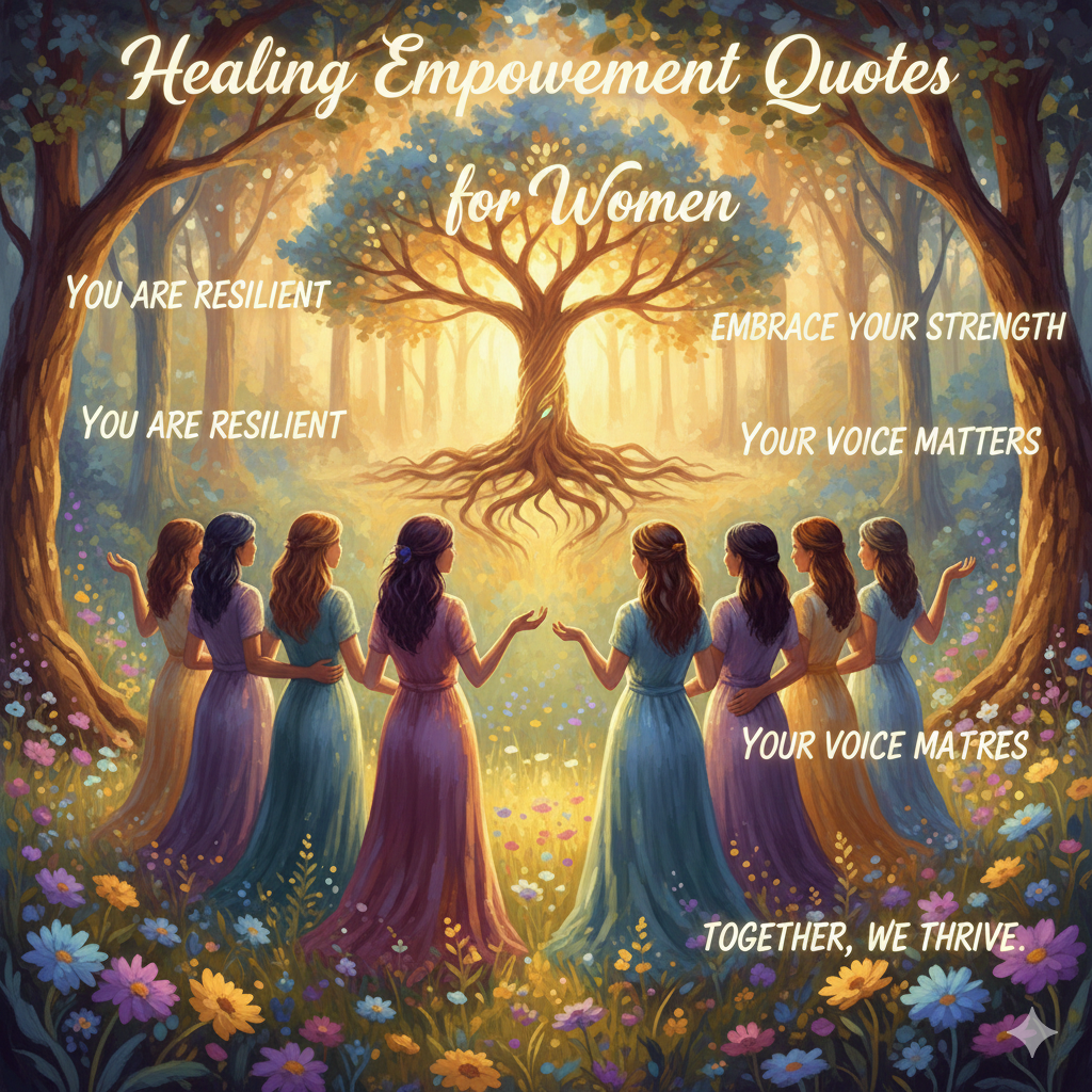 Healing Empowerment Quotes for Women