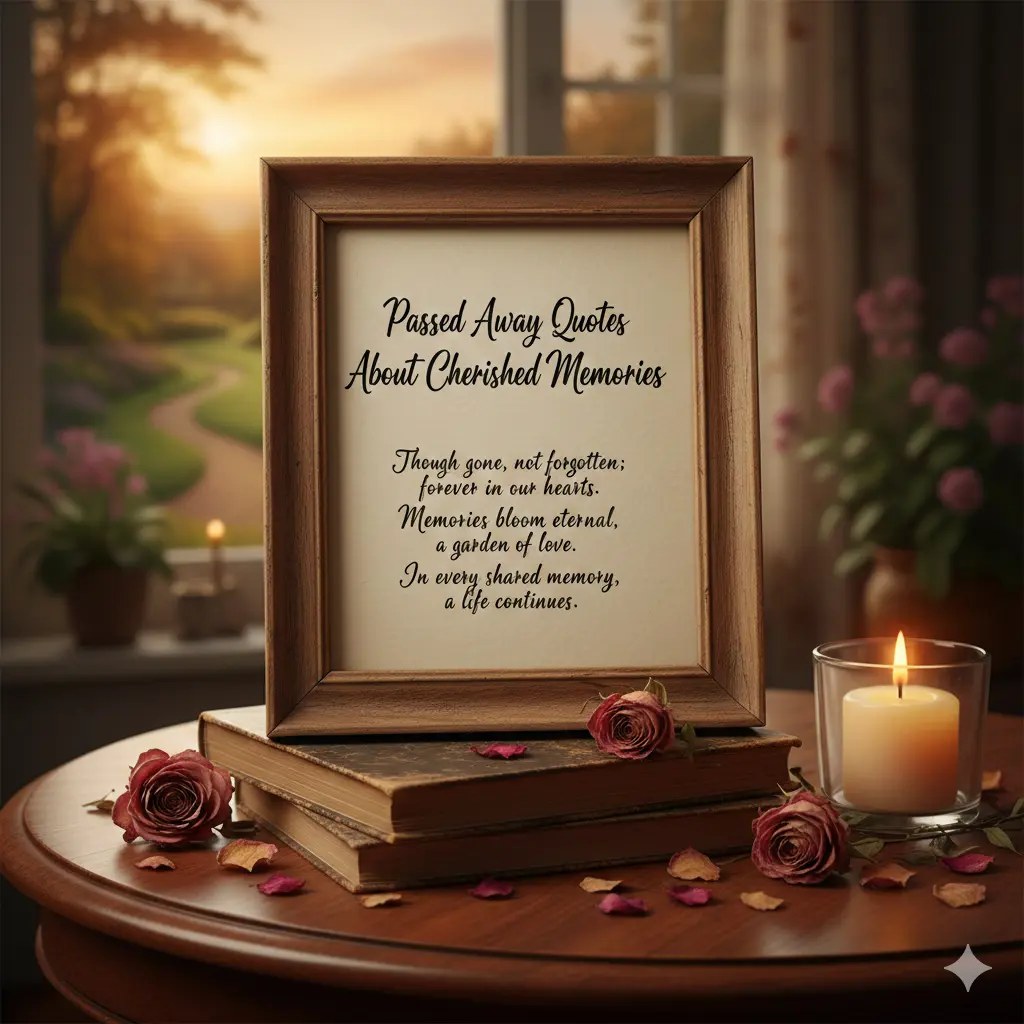 Passed Away Quotes About Cherished Memories