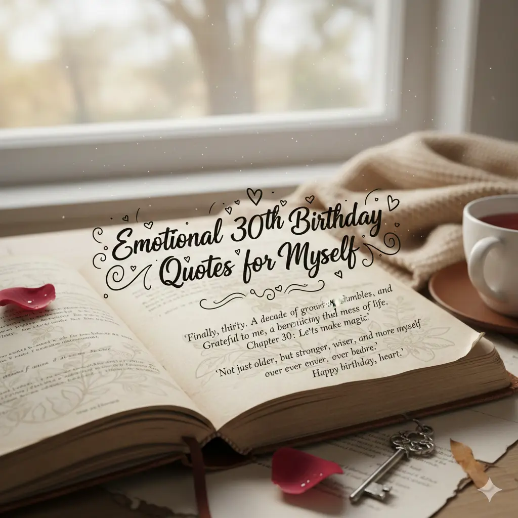  Emotional 30th Birthday Quotes for Myself 
