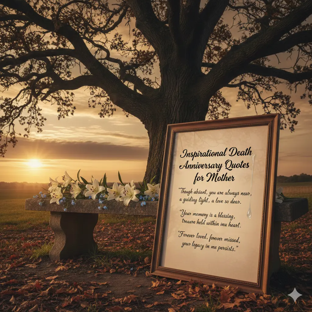 Inspirational Death Anniversary Quotes for Mother