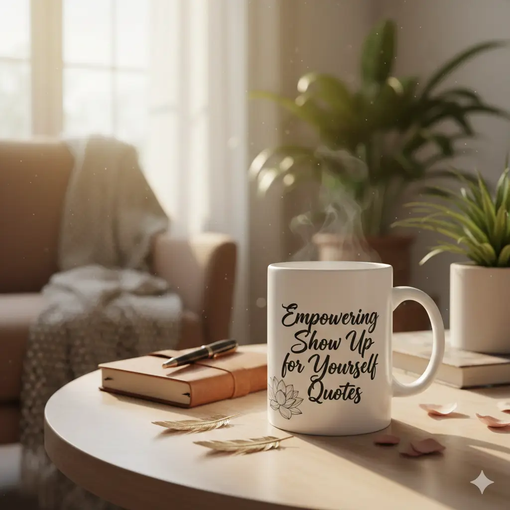 Empowering Show Up for Yourself Quotes