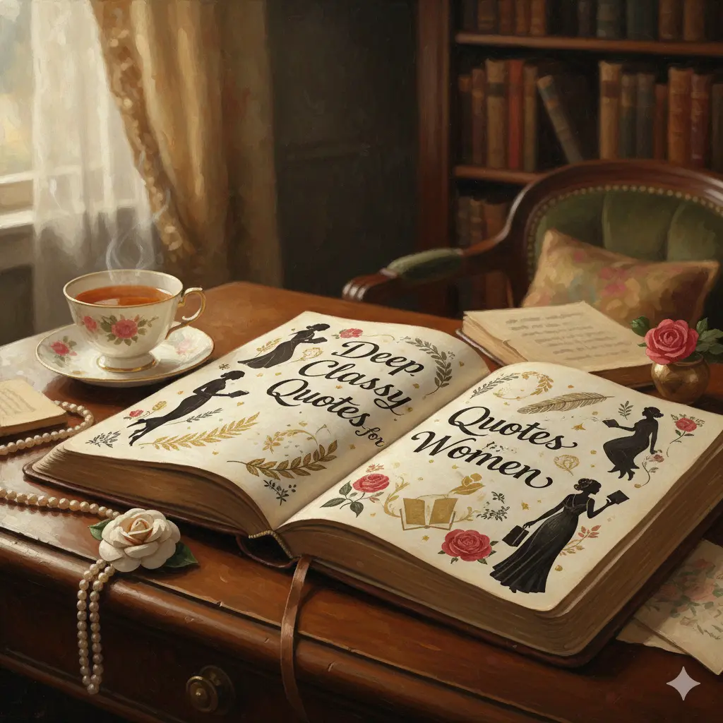 Deep Classy Quotes for Women