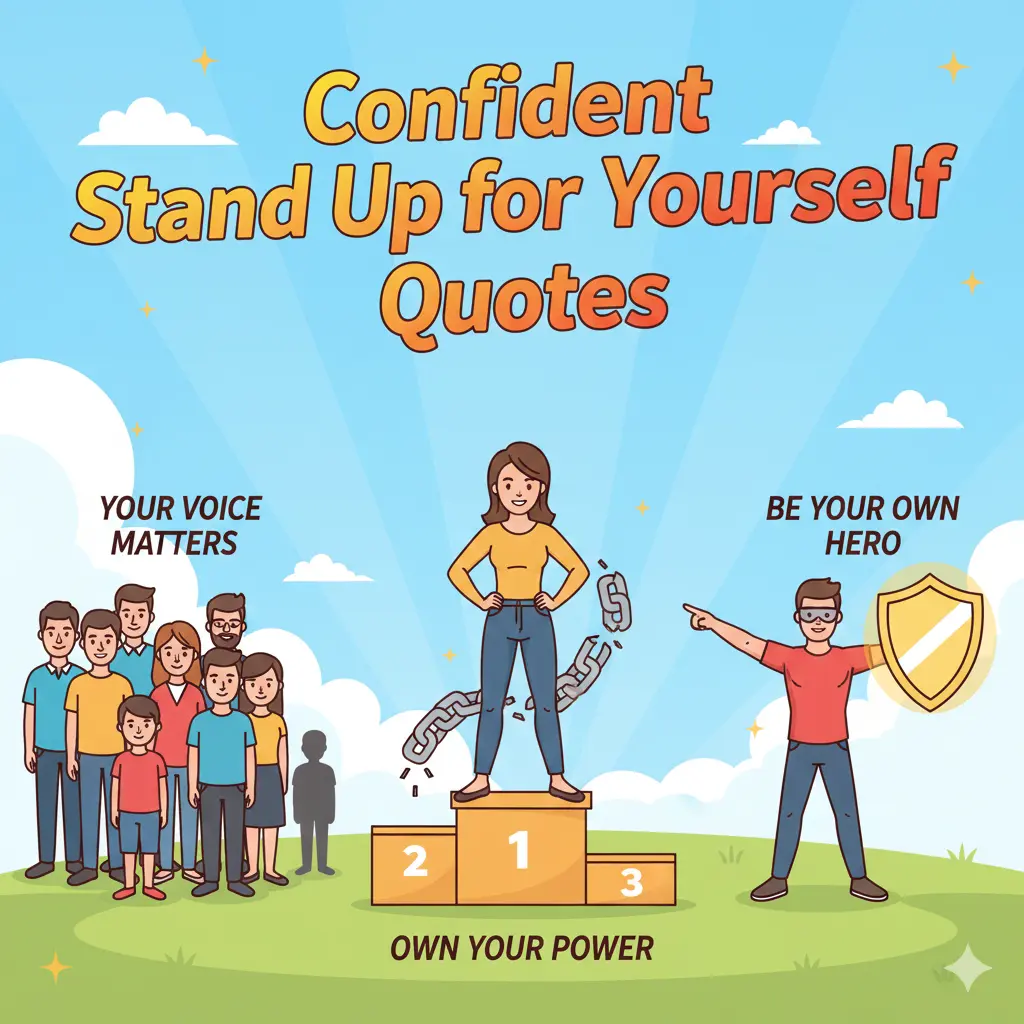 Confident Stand Up for Yourself Quotes