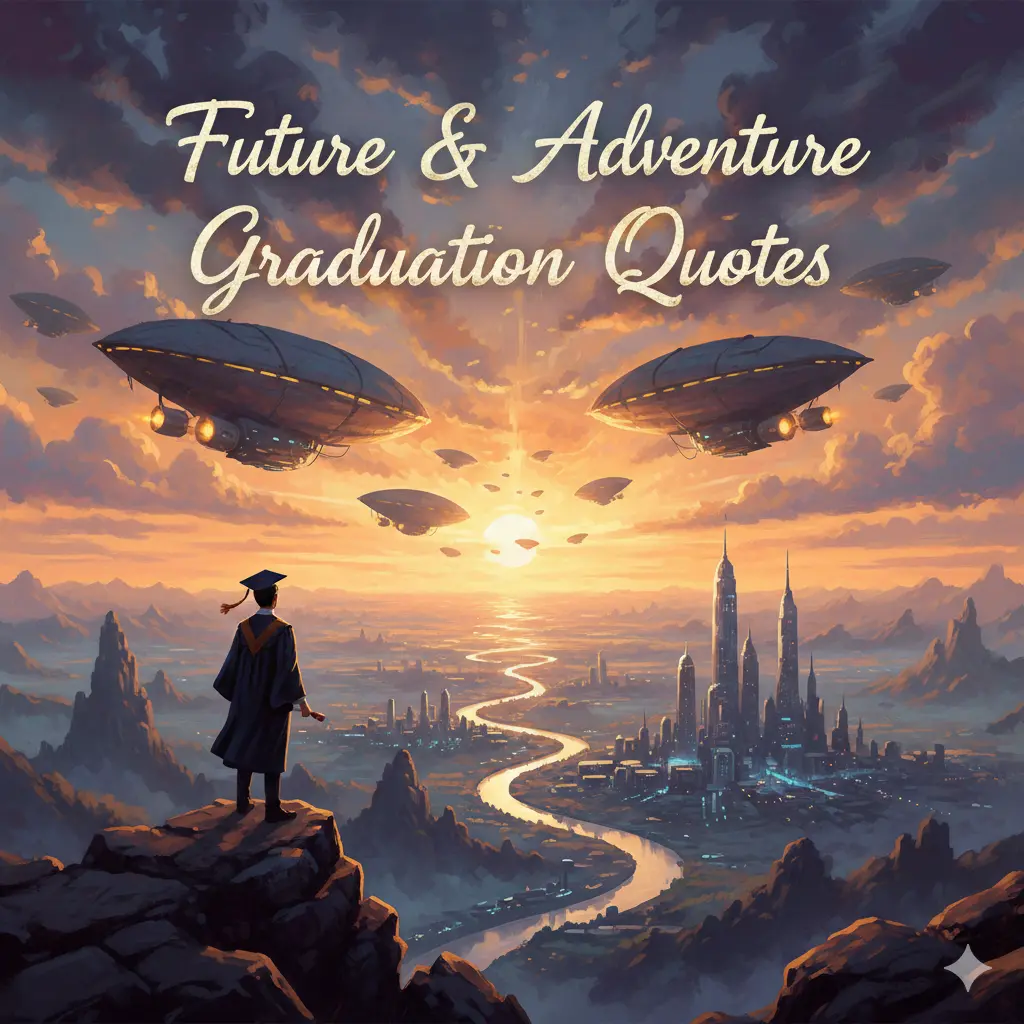 Future & Adventure Graduation Quotes