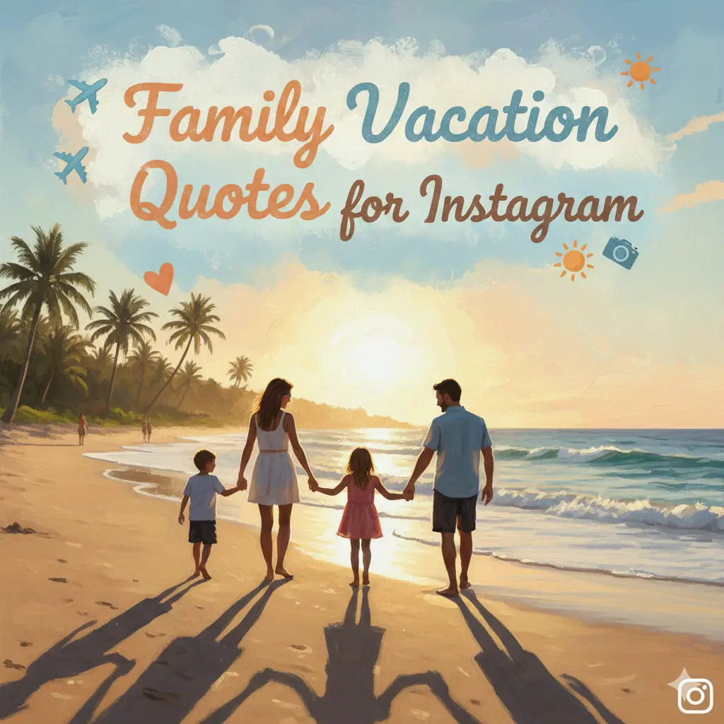 Family Vacation Quotes for Instagram