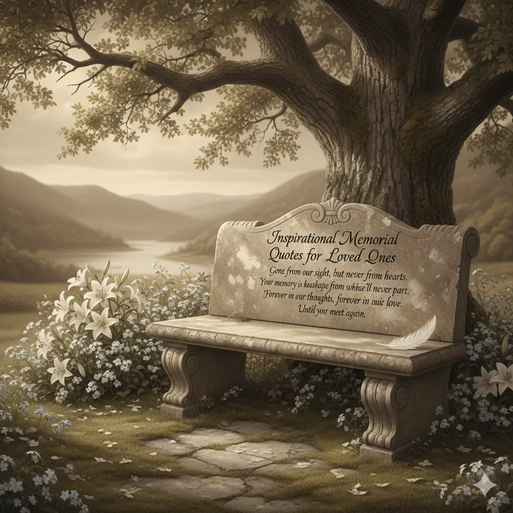 Inspirational Memorial Quotes for Loved Ones 